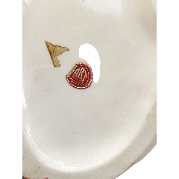 Vintage Ceramic Porcelain Guardian Angel Figurine Wall Decor - Picture 4 of 4